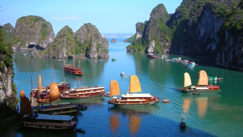 La baie d'Halong